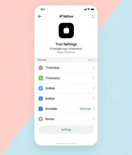iOS 安装信任教程