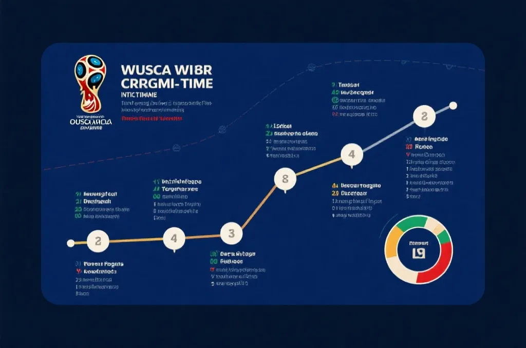 2026世界杯赛程与时间线示意图
